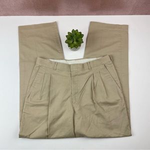 Levi Strauss Vintage Solid Tan Khaki Pants Men Size 32